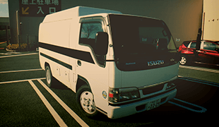 いすゞ エルフ 現金輸送車